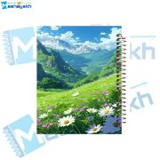 تصویر  دفتر مشق 160 برگ مشایخ طرح زیبایی های طبیعت کد XN352