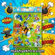 استیکر طرح تام و جری TOM AND JERRY کارتونی فانتزی برای دفتر لپ تاپ و لوازم شخصی