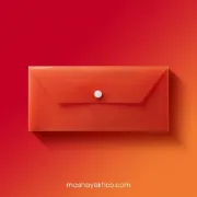 پوشه دکمه دار نامه ای برای نگهداری مدارک و برگه های A4