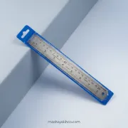 خط کش فلزی ۲۰ سانتی متری مقاوم و دقیق مناسب طراحی و اندازه‌گیری