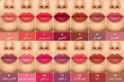 تصویر  رژ مدادی طبیعی و گیاهی مات و مخملی (۱۴ رنگ) | ماندگاری بالا با بافت نرم و سبک 