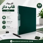 تصویر  کلیر بوک قاب دار 60 برگ پاپکو سایز A4